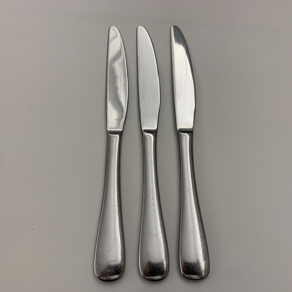 Hampton Silversmiths Knives Knife 7 3/8" Stainless Steel 247‎ Lot of 3